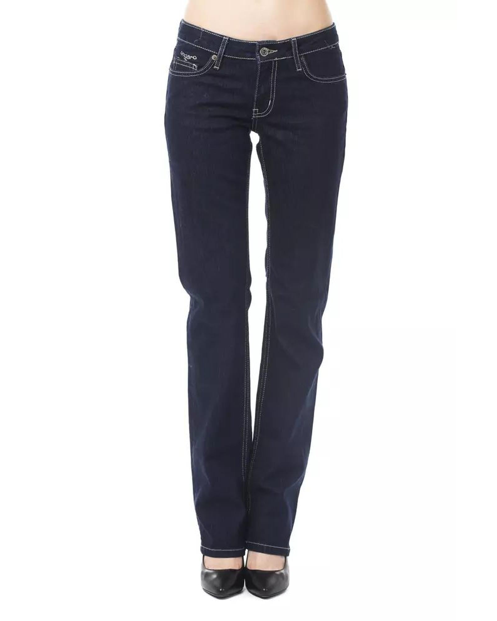 Ungaro Fever Women's Blue Cotton Jeans & Pant - W32 US Main image