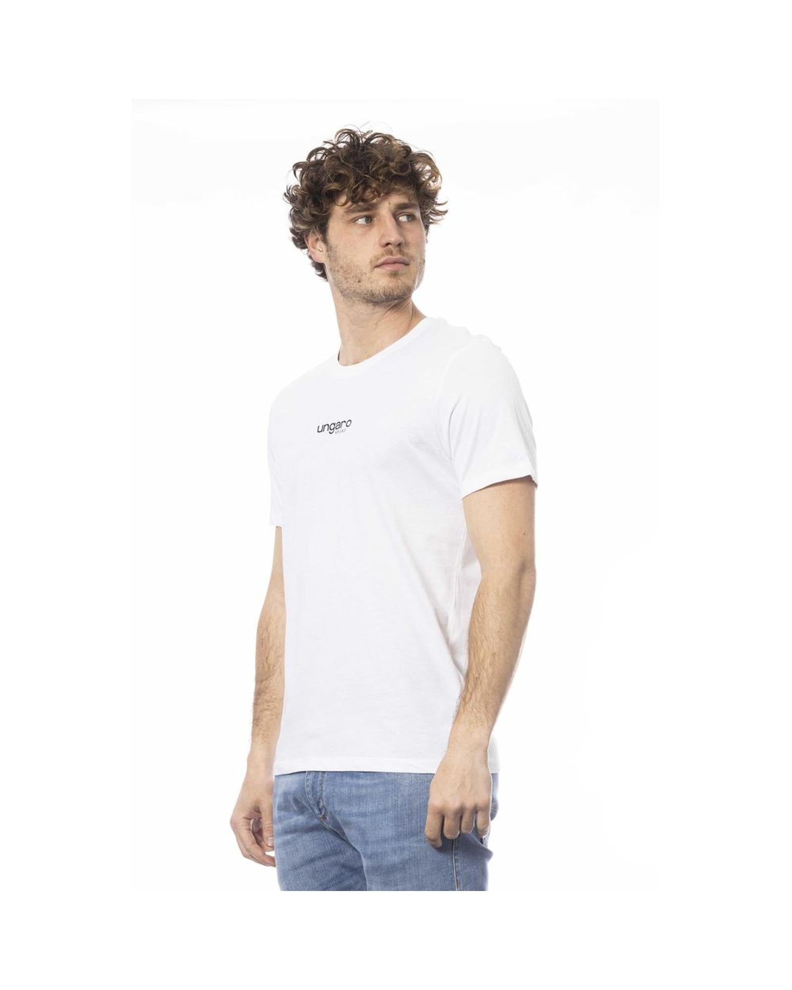 Ungaro Sport Men's Elegant Crew Neck Logo Tee - 2XL Secondary image