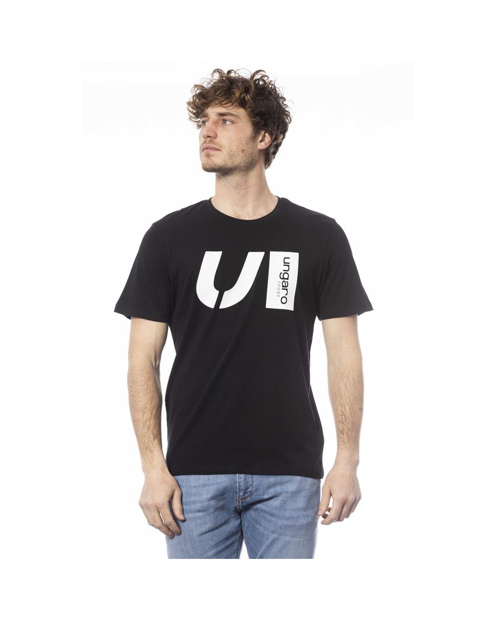 Ungaro Sport Men's Sleek Ungaro Crew Neck Logo Tee - XL Main image