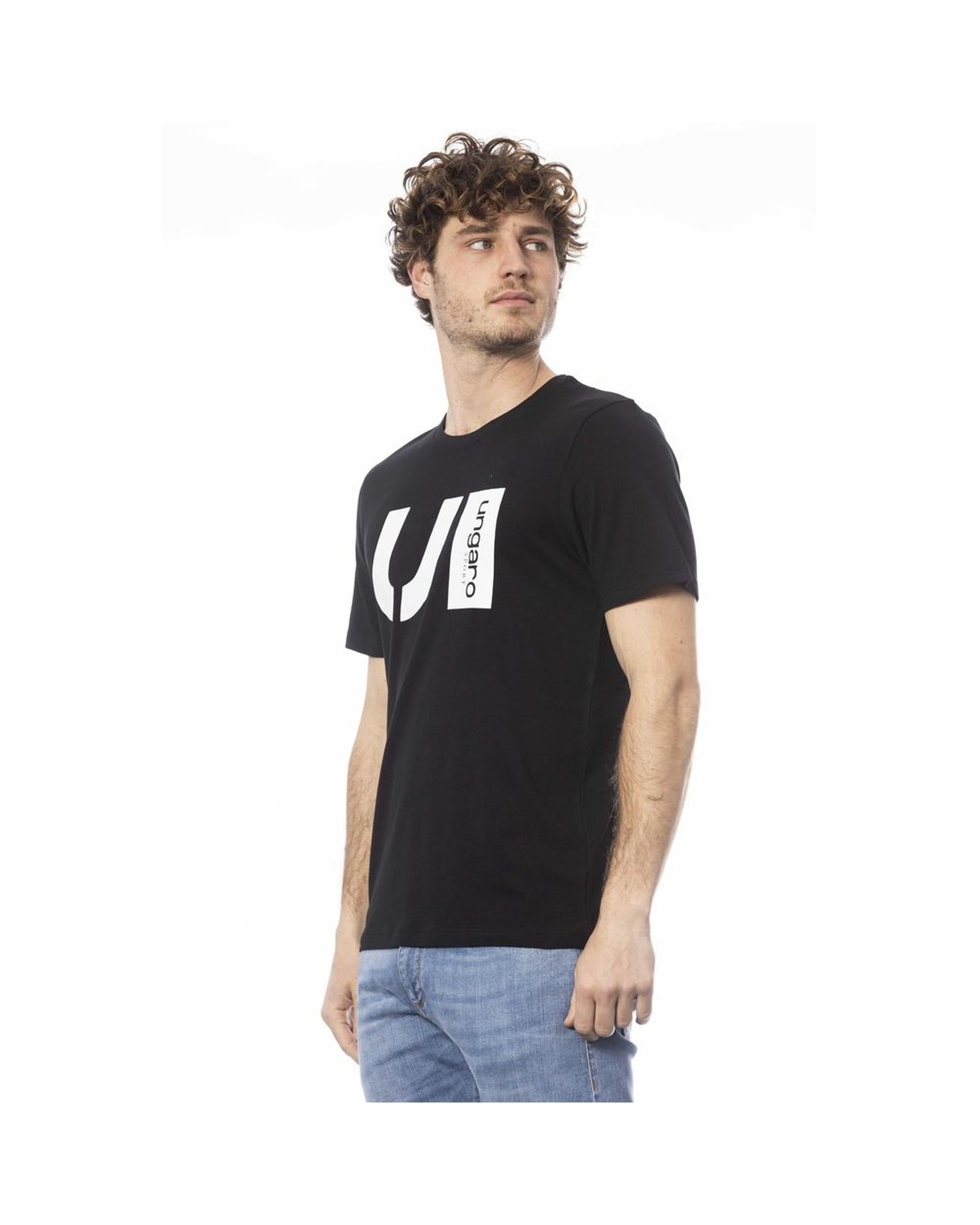 Ungaro Sport Men's Sleek Ungaro Crew Neck Logo Tee - XL Secondary image