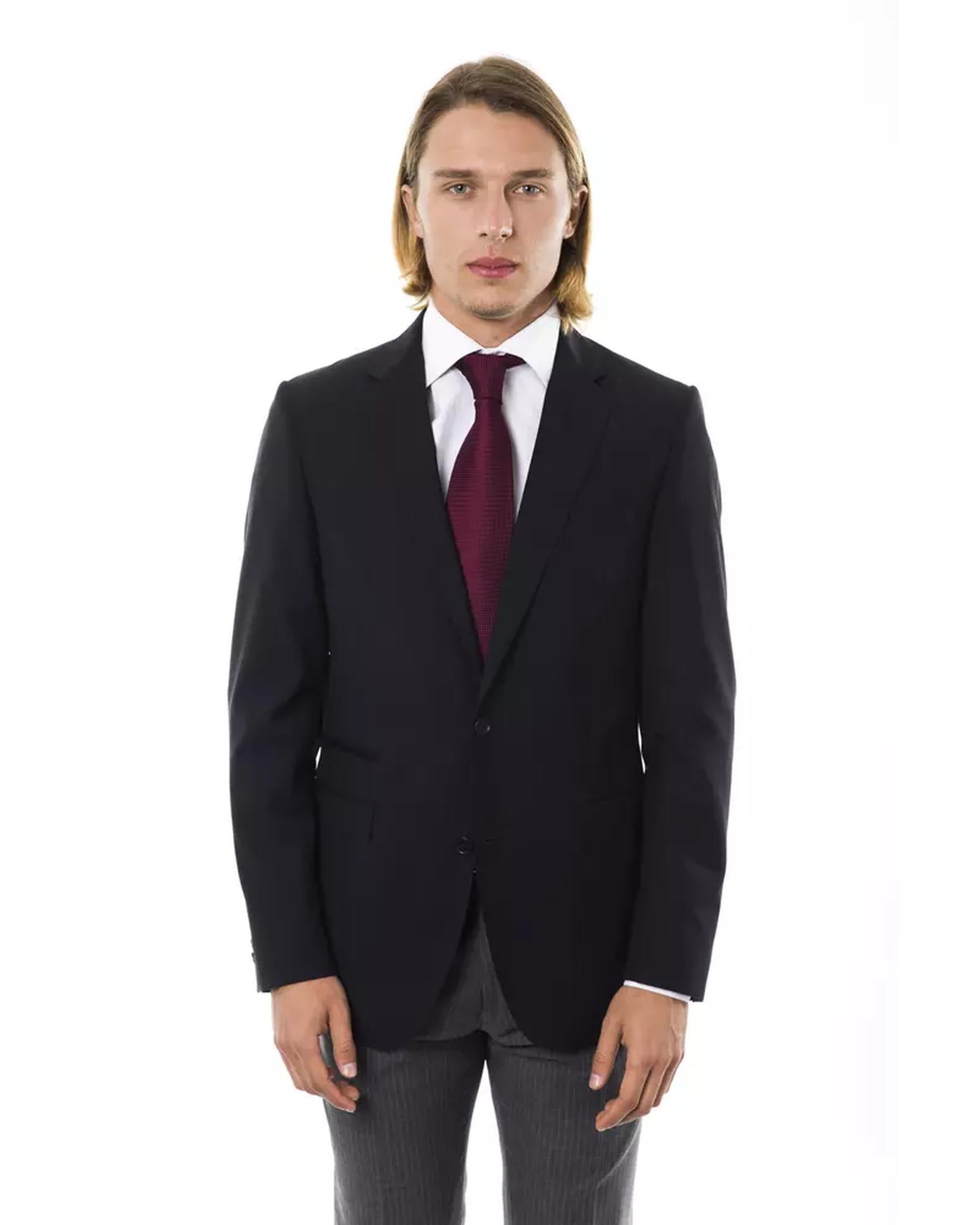 Classic Lapel Jacket with 2 Buttons and Front Flap Pockets 50 IT Men Main image