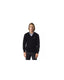 Embroidered V-neck Sweater in Extrafine Wool Merinos XL Men