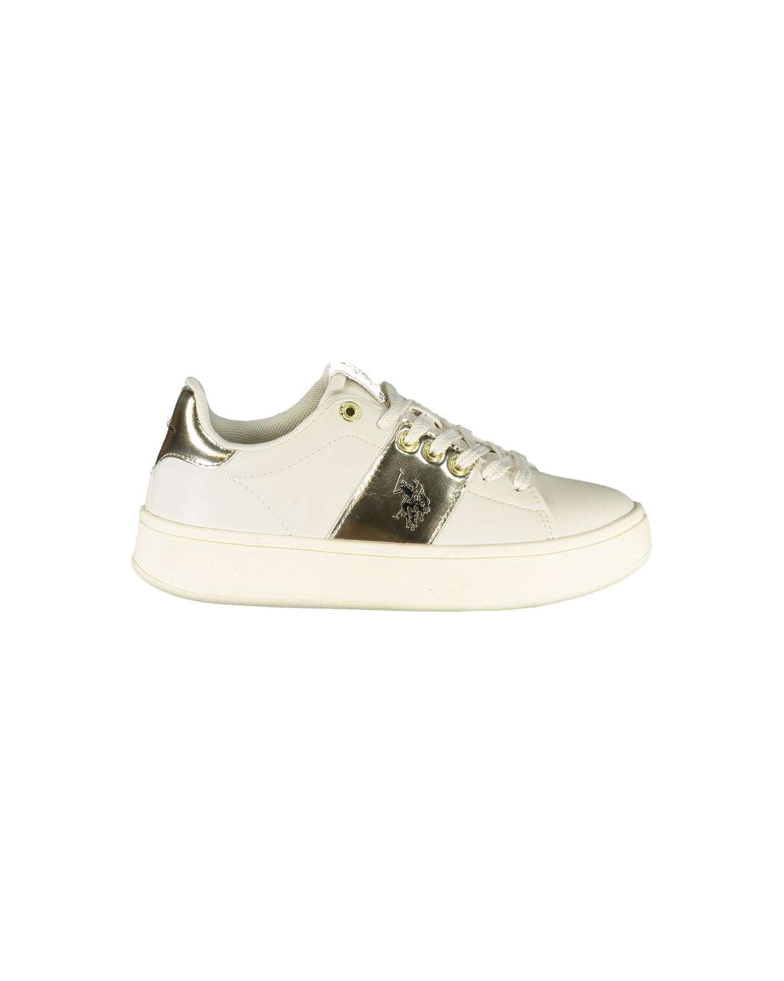 US POLO ASSN Women's Beige Polyester Sneaker - 37 EU Main image