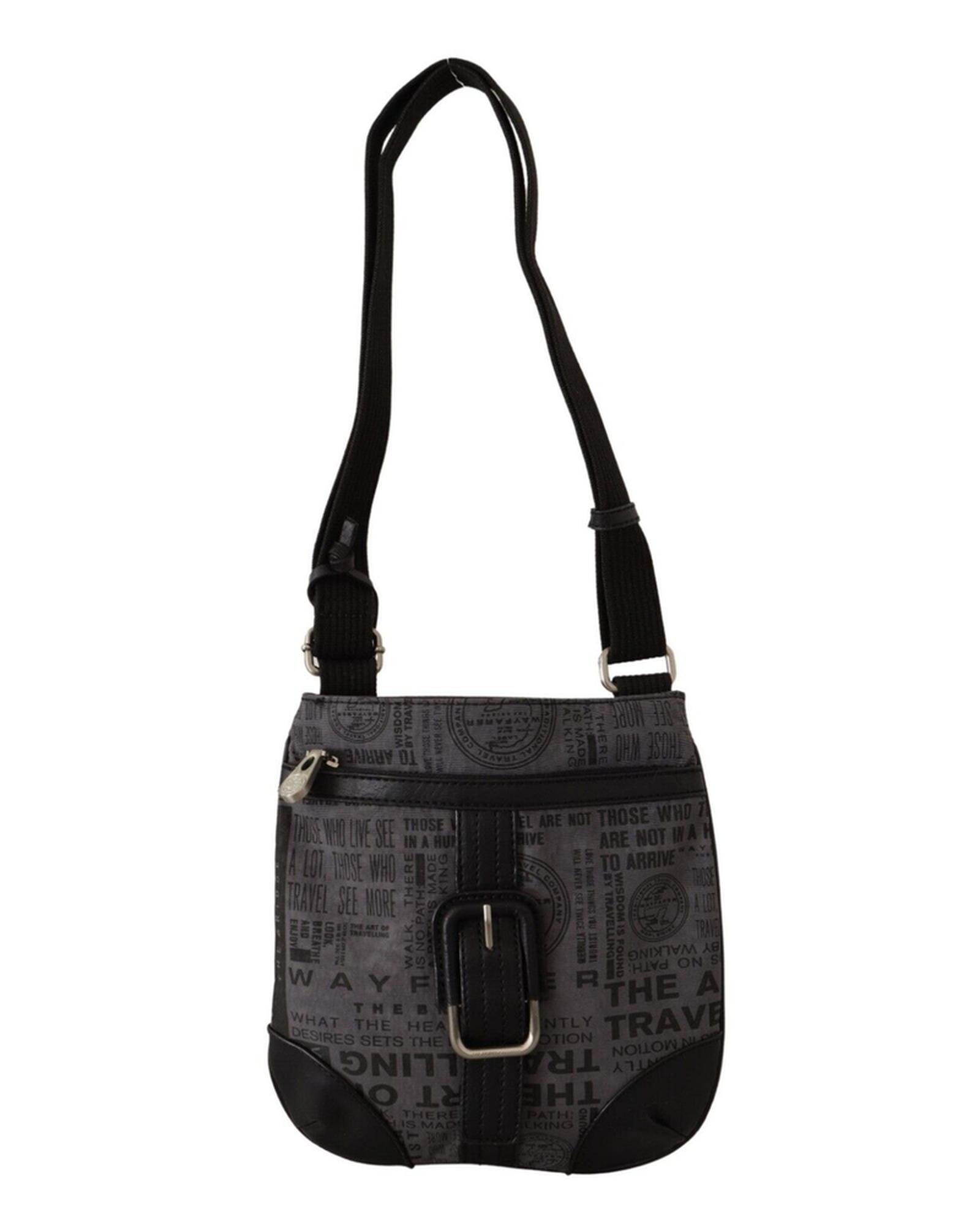 Gray Printed Shoulder Purse Crossbody Bag One Size Women Secondary image