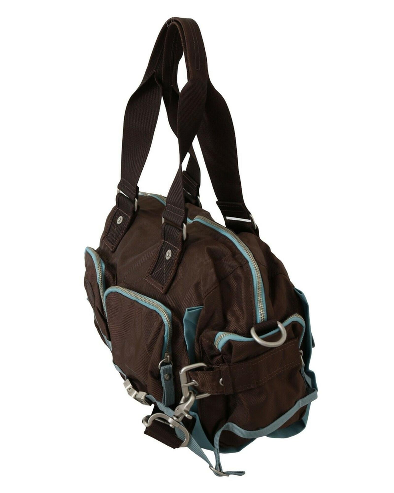 WAYFARER Women Bag - Duffel Style Brown Fabric Logo Details One Size Women Secondary image