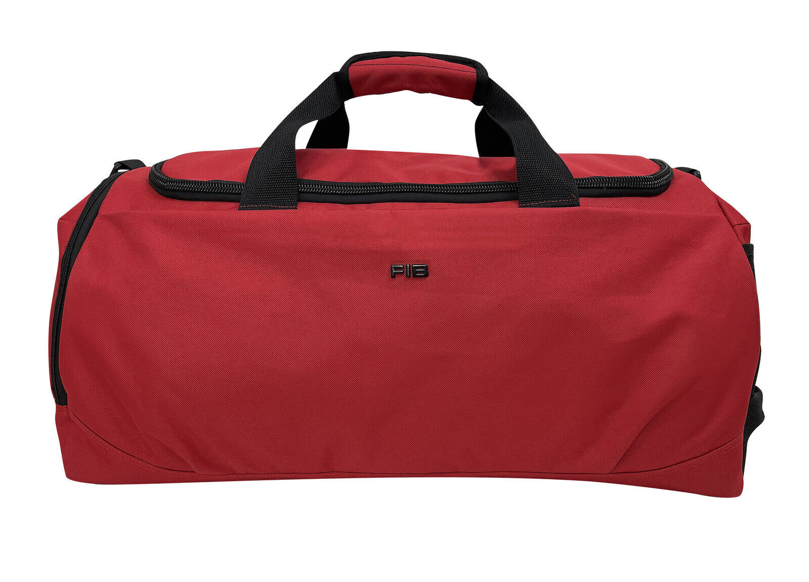 38L FIB Sports Duffle Bag Duffel Gym Canvas Travel Foldable - Red Secondary image