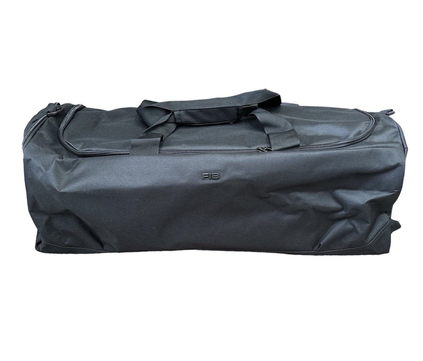 60L FIB Sports Duffle Bag Duffel Gym Canvas Travel Foldable - Black Main image