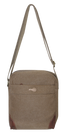 FIB Explorer Canvas Cross Body Travel Bag - Khaki