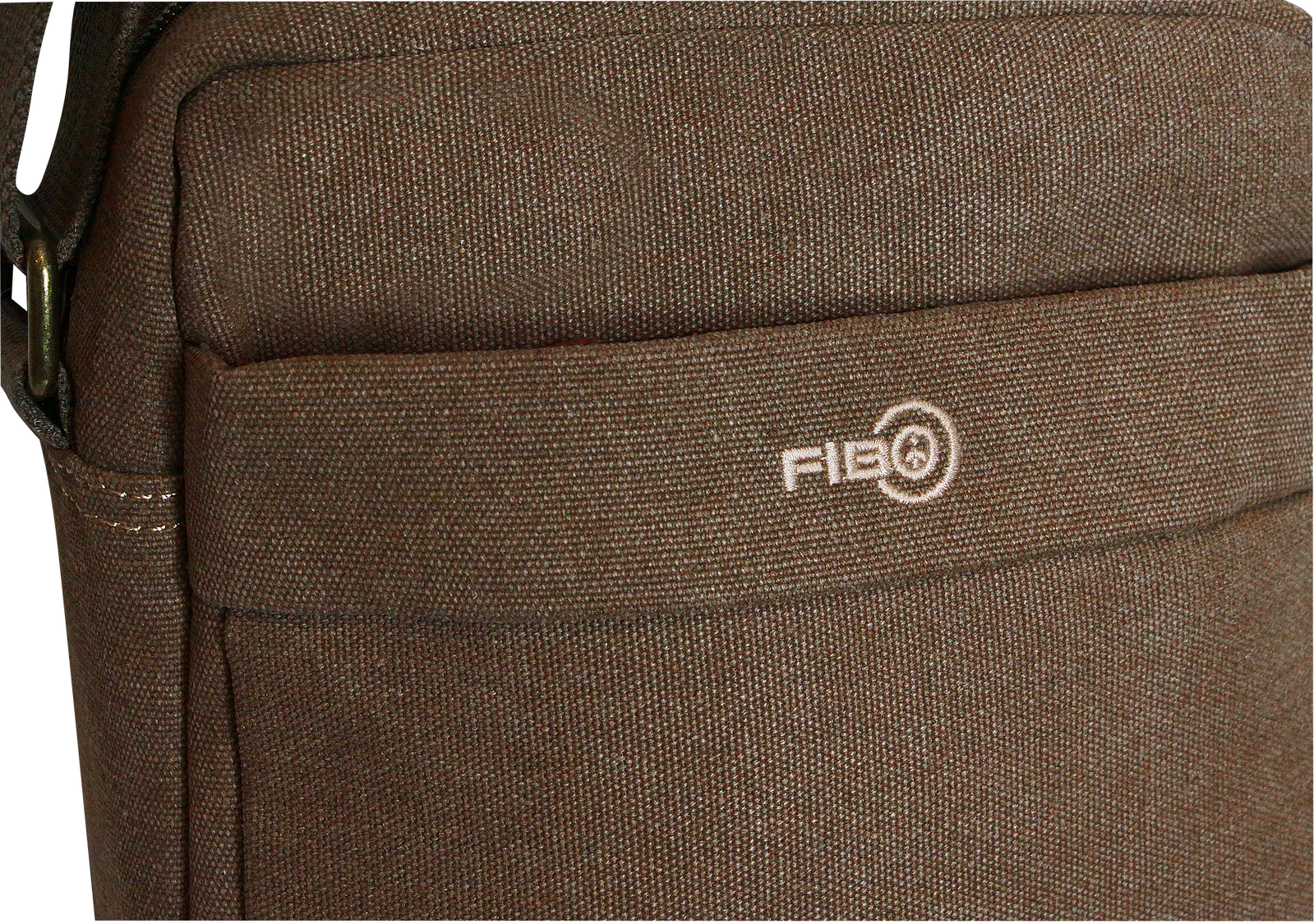 FIB Explorer Canvas Cross Body Travel Bag - Khaki