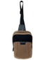 FIB Byron Sling Backpack Bag Travel w/ Single Adjustable Strap - Brown