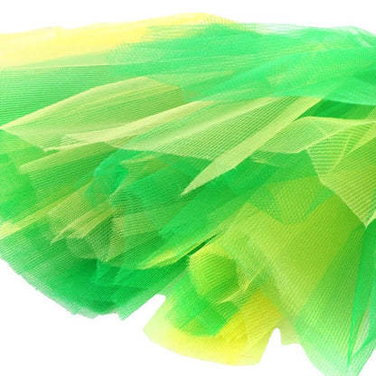Green and Yellow Adult Tutu ��� Cheer Australia Day Medium Size, 40cm Length, Elastic Waistband