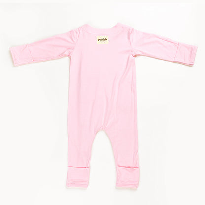 Ponchik Babies + Kids - Magnetic Bamboo Body Suit - Love - 12-18m