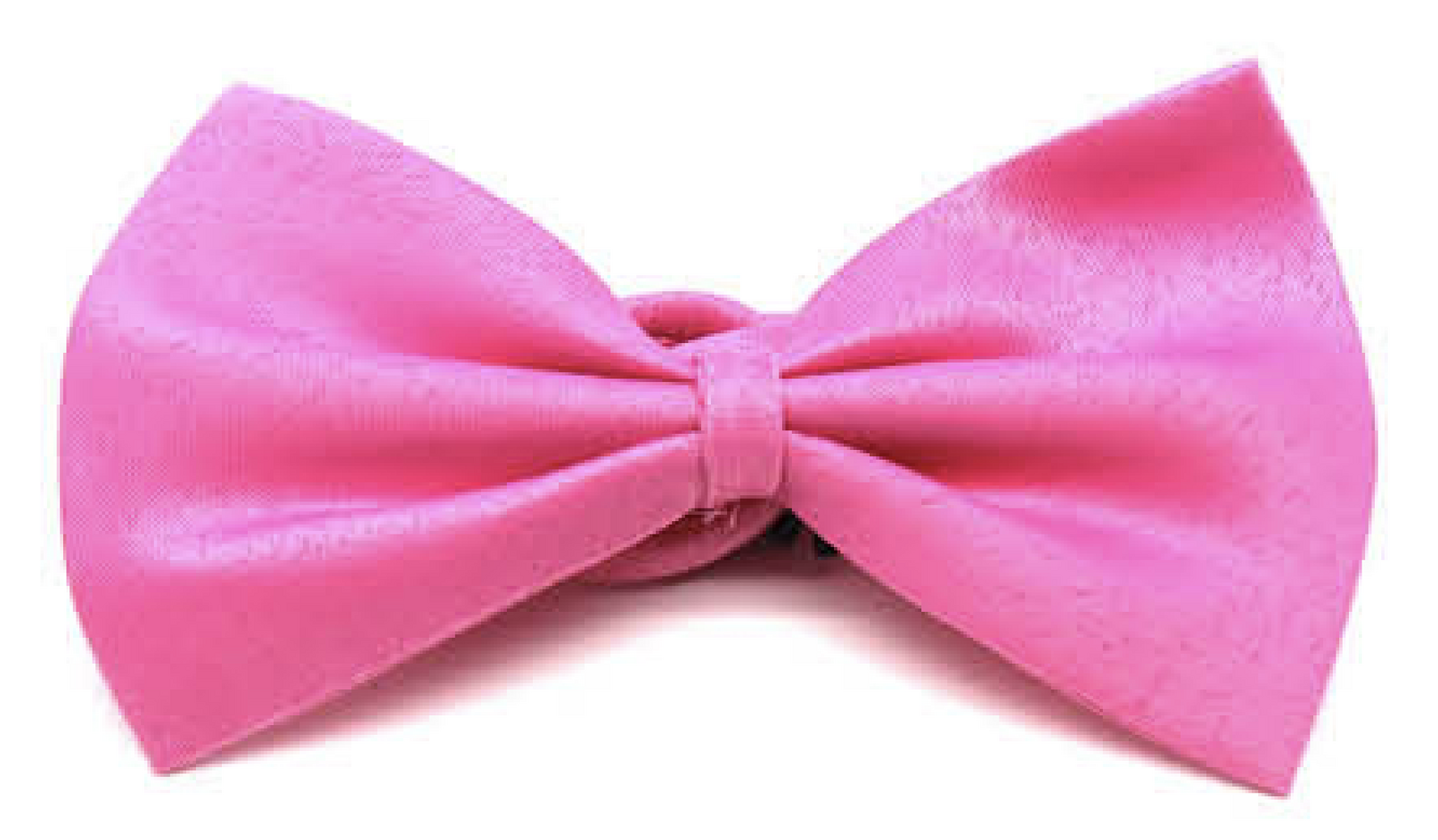 Mens BOW TIE Wedding Tuxedo  Formal Bestman Necktie Classic Plain Party - Pink Main image