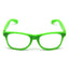 Green Party Glasses w/ Clear Lenses ��� Fun 80s Australia Day Costume Glasses