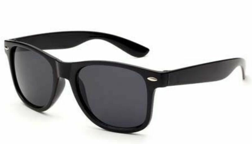 1 Pairs Classic GLASSES Tinted Lens Black Frame Retro Nerd Costume Party Secondary image