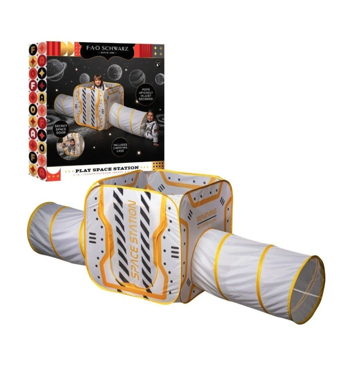 Fao Play Space Station 2 in 1 Indoor / Outdoor Tunnel & Play Tent Playpen Secondary image