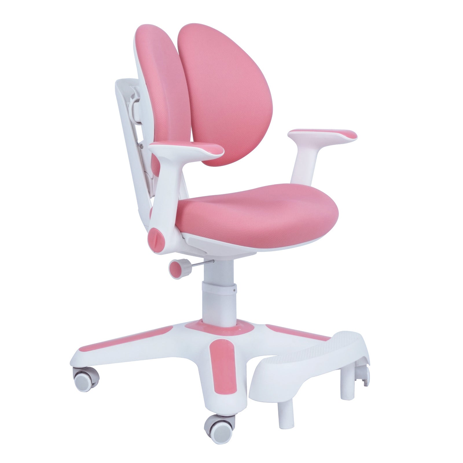 Ergonomic Children Kids Study Desk and Chair Set Height Adjustable - Pink Secondary image