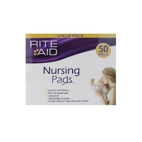 Rite Aid Nursing Pads 50 Pack Bulk Value Main image