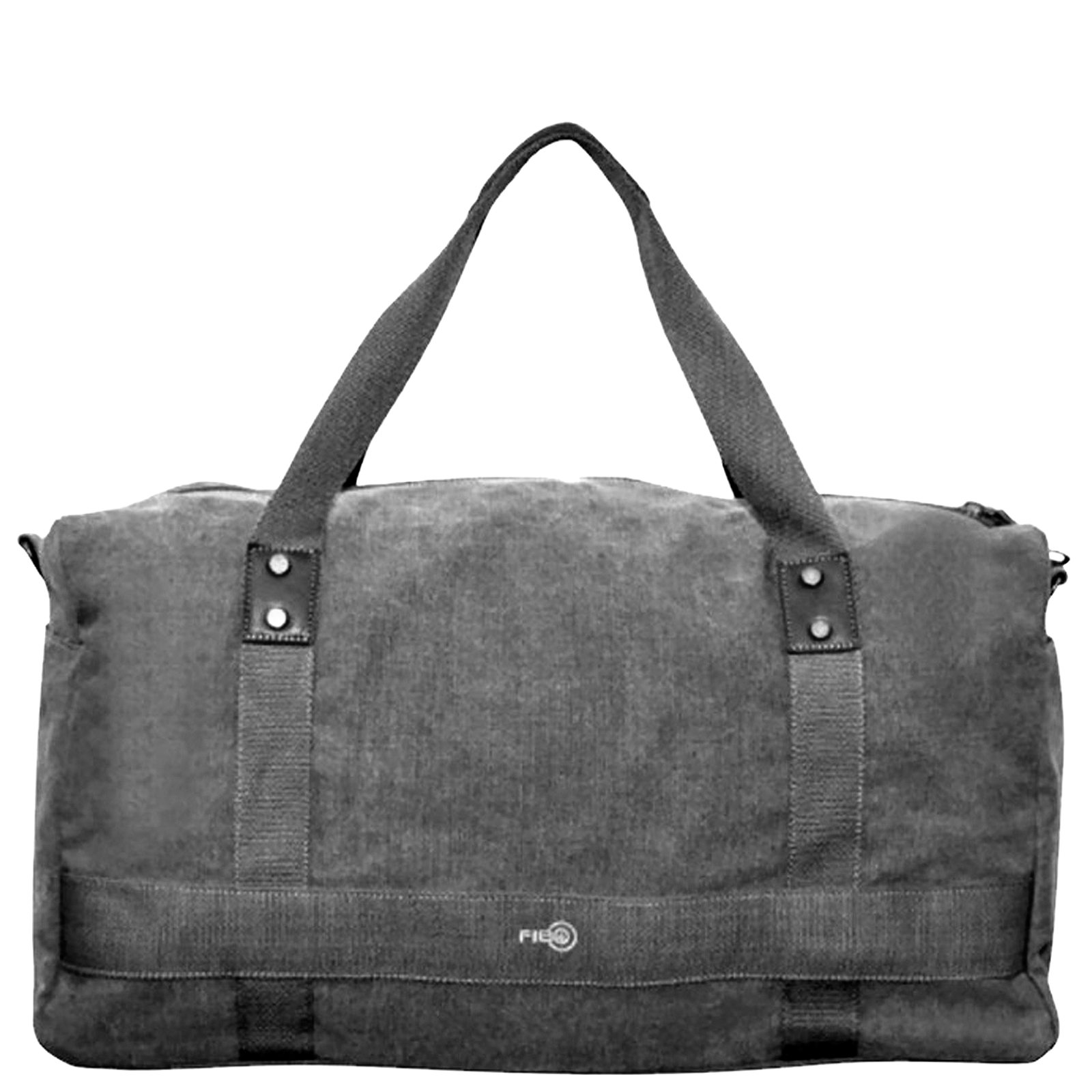 FIB 52cm Canvas Travel Duffle Bag Casual Duffel - Black Main image