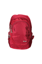 FIB Mens Backpack Travel Rucksack Shoulder Bag - Burgundy