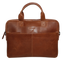 Futura Mens Slimline Laptop Bag Satchel Handbag Handles College - Brown