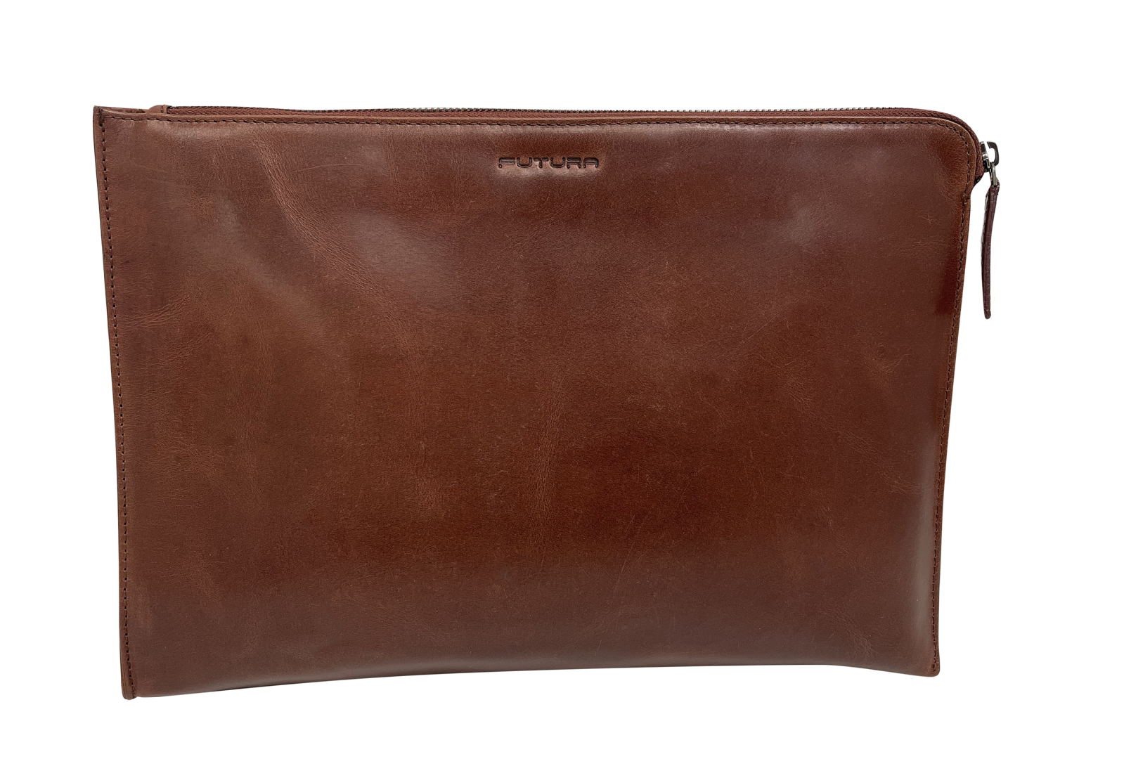 Futura Mens Document Satchel Office Travel College Bag - Brown Main image