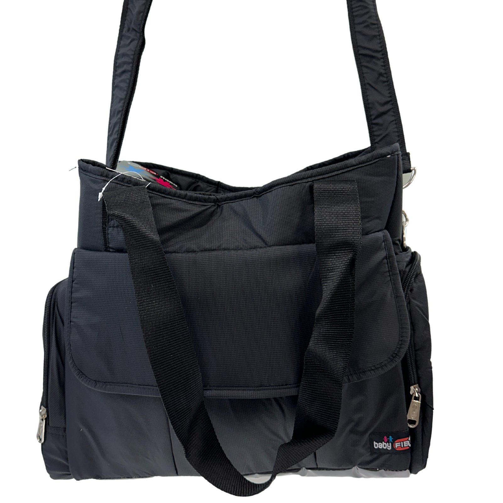 FIB Baby Nappy Bag Diaper Maternity Milk Mummy Changing Travel Tote - Black Secondary image