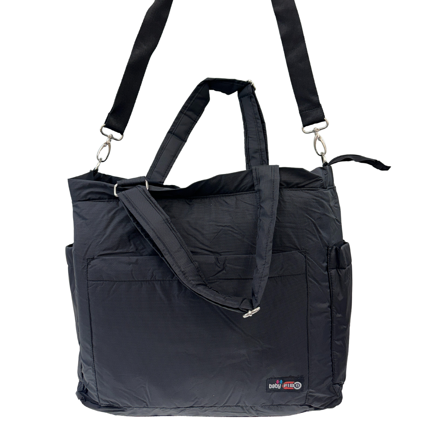 FIB Baby Nappy Bag Diaper Maternity Milk Mummy Changing Travel Tote - Black Secondary image