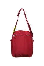 FIB Mens Tablet Crossover Bag Shoulder Strap Crossbody Satchel Travel - Burgundy