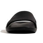 Archline Rebound Orthotic Slides Flip Flop Thongs Slip On Arch Support - Black - Euro 46