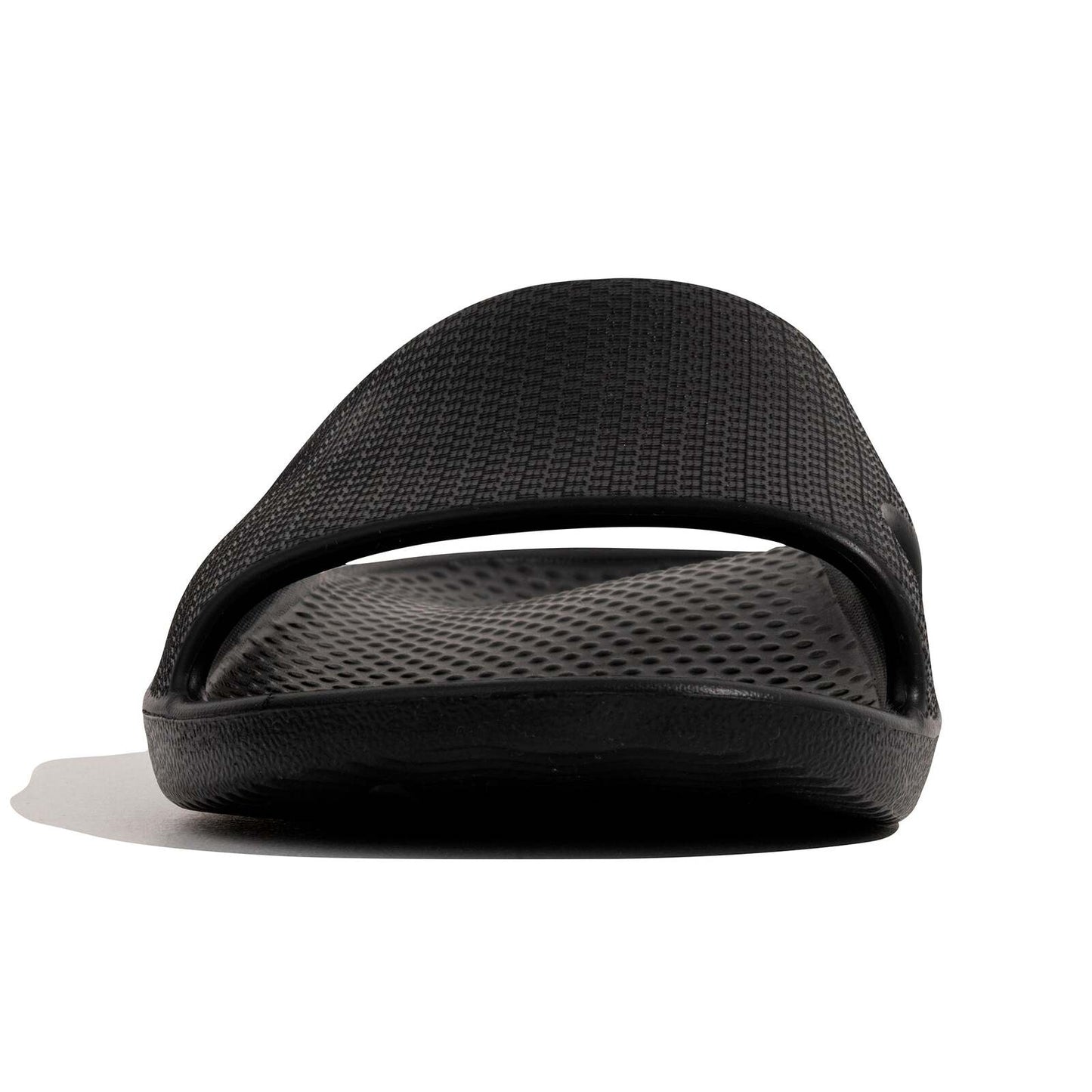Archline Rebound Orthotic Slides Flip Flop Thongs Slip On Arch Support - Black - Euro 46