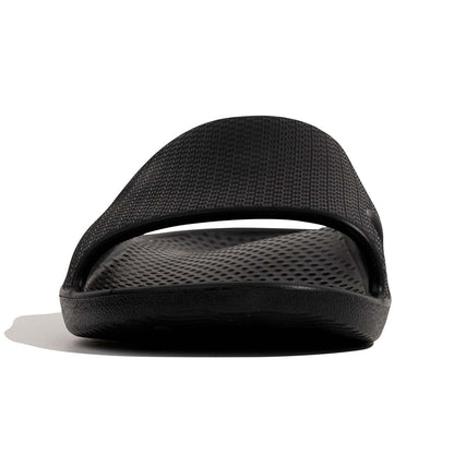 Archline Rebound Orthotic Slides Flip Flop Thongs Slip On Arch Support - Black - Euro 46