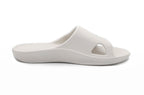Archline Rebound Orthotic Slides Flip Flop Thongs Slip On Arch Support - White - Euro 44