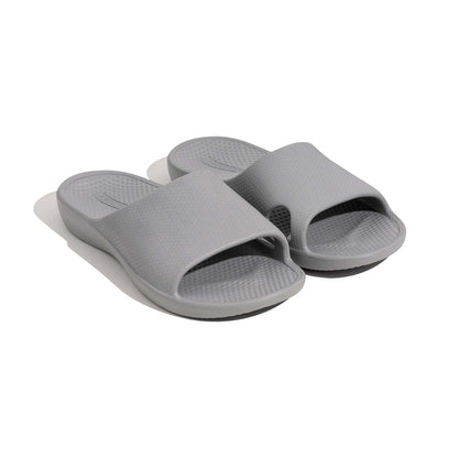 Archline Rebound Orthotic Slides Flip Flop Thongs Slip On Arch Support - Stone Grey - Euro 47