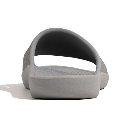 Archline Rebound Orthotic Slides Flip Flop Thongs Slip On Arch Support - Stone Grey - Euro 47
