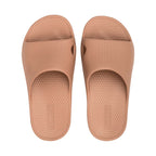 Archline Rebound Orthotic Slides Flip Flop Thongs Slip On Arch Support - Putty - Euro 42