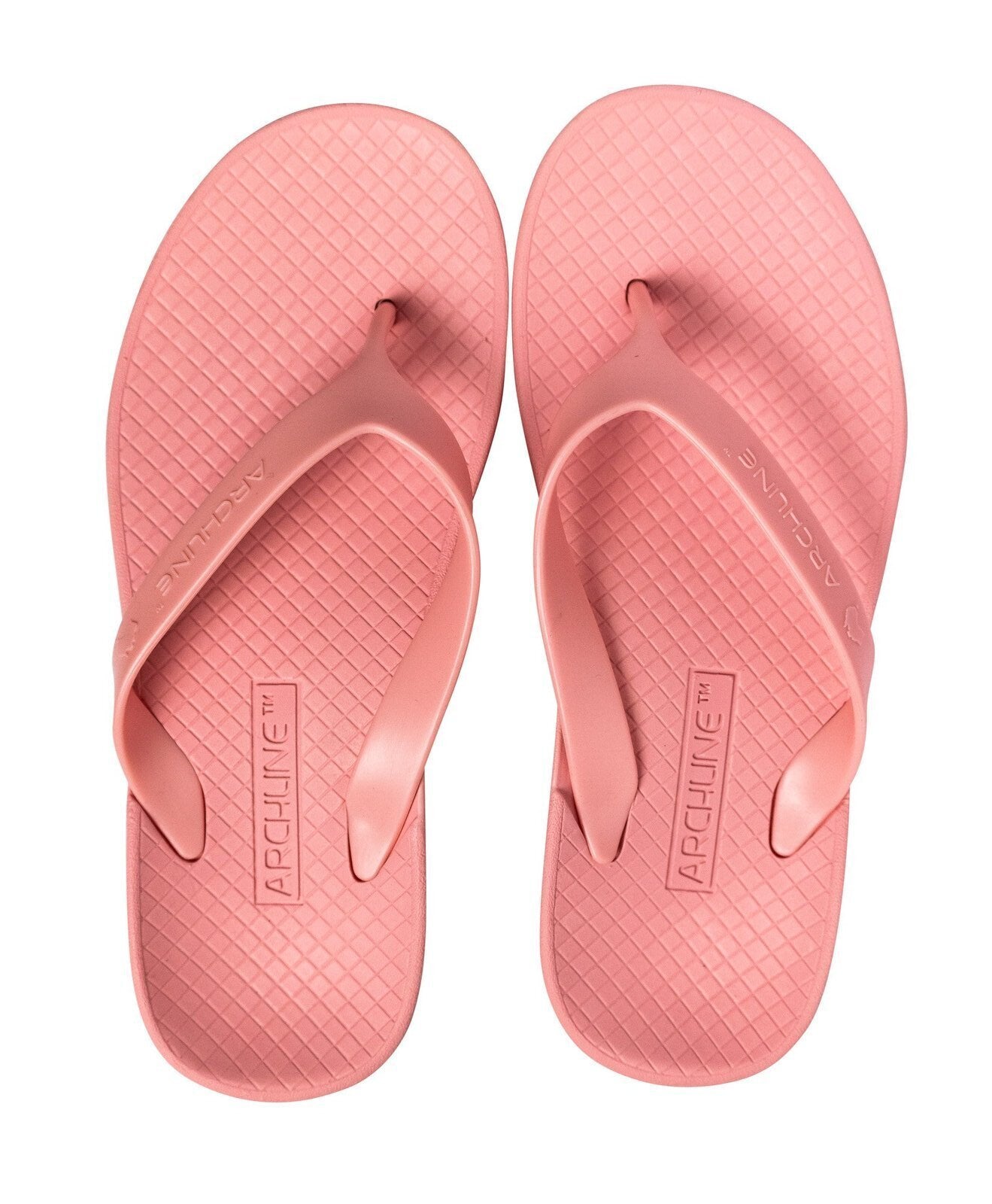 ARCHLINE Orthotic Thongs Arch Support Shoes Flip Flops - Pastel Pink - EUR 38 Main image