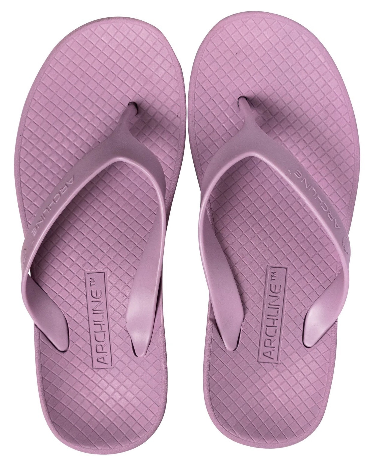ARCHLINE Orthotic Flip Flops Thongs Arch Support Shoes Footwear - Lilac Purple - EUR 38 Main image