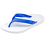 ARCHLINE Orthotic Thongs Arch Support Shoes Footwear Flip Flops Orthopedic - White/Blue - EUR 35