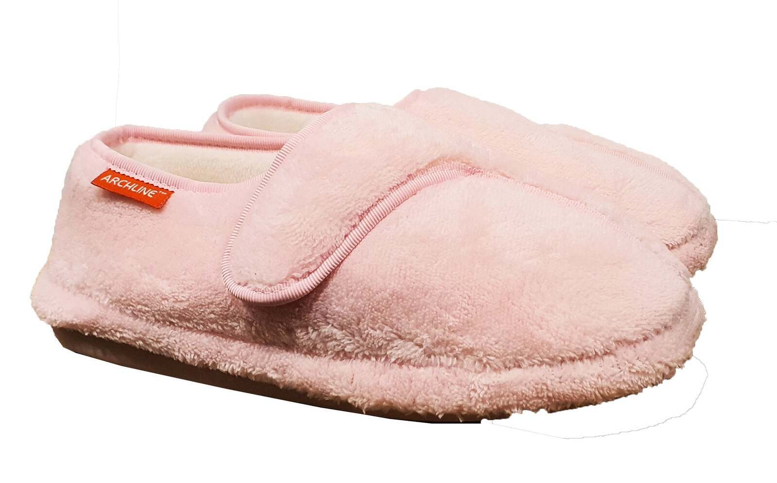 ARCHLINE Orthotic Plus Slippers Closed Scuffs Pain Relief Moccasins - Pink - EU 36 Main image