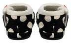 ARCHLINE Orthotic Slippers CLOSED Arch Scuffs Pain Moccasins Relief - Black/White Polka Dots - EUR 40 (Womens 9 US)