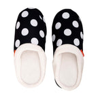 ARCHLINE Orthotic Slippers Slip On Arch Scuffs Pain Relief Moccasins - Polka Dots - EU 35