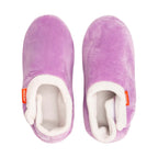 ARCHLINE Orthotic Slippers CLOSED Arch Scuffs Pain Relief Moccasins - Lilac - EU 39