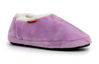 ARCHLINE Orthotic Slippers CLOSED Arch Scuffs Pain Relief Moccasins - Lilac - EU 43
