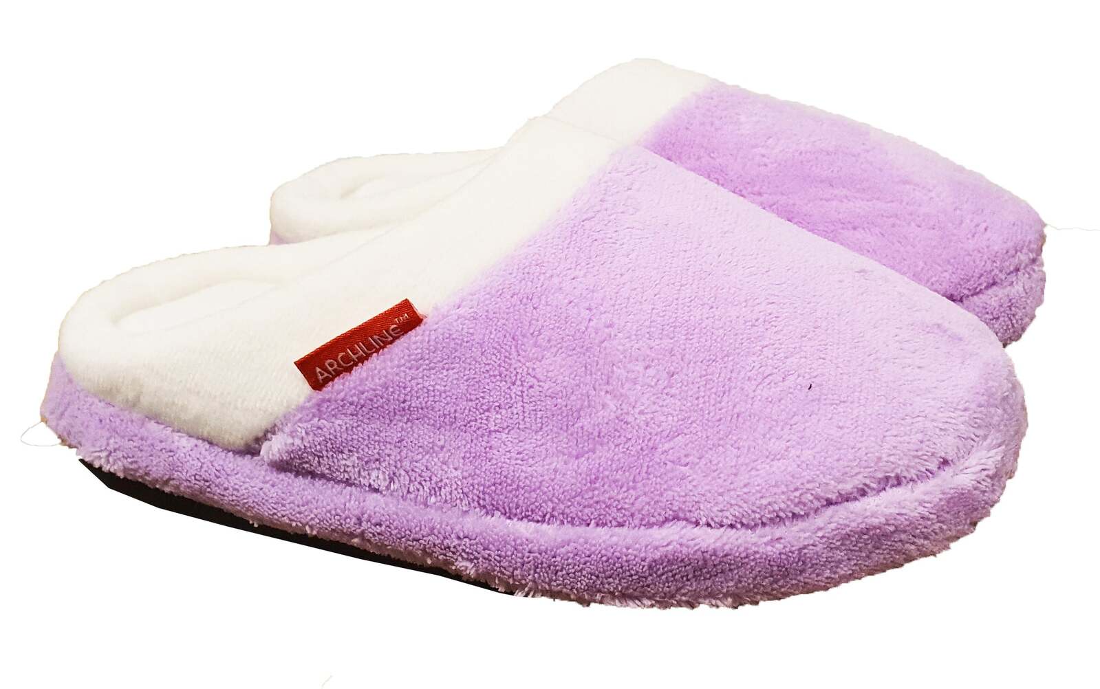 ARCHLINE Orthotic Slippers Slip On Arch Scuffs Pain Relief Moccasins - Lilac - EU 35 Main image