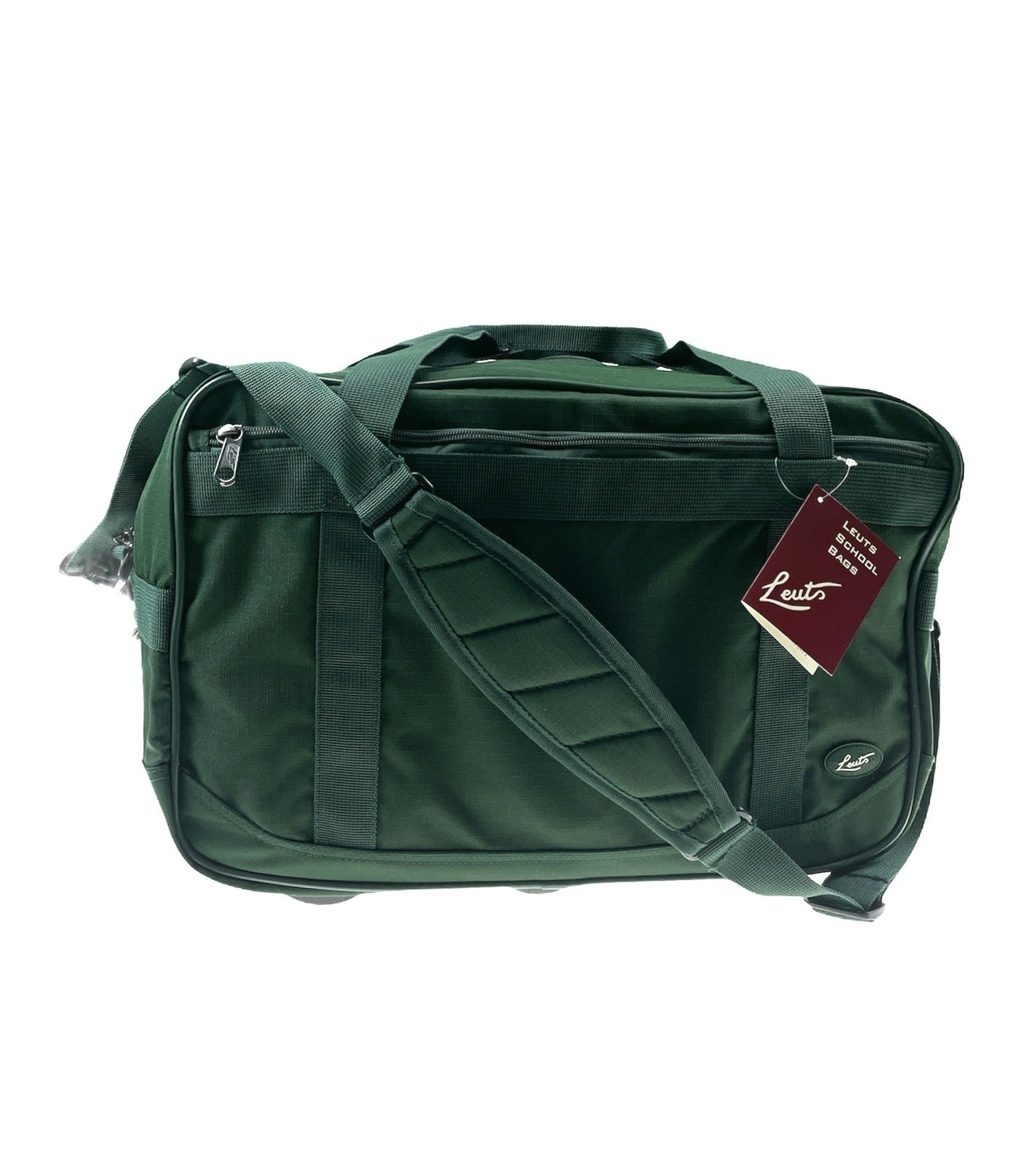 44L Foldable Duffel Bag Gym Sports Luggage Travel Foldaway School Bags - Bottle Green Secondary image