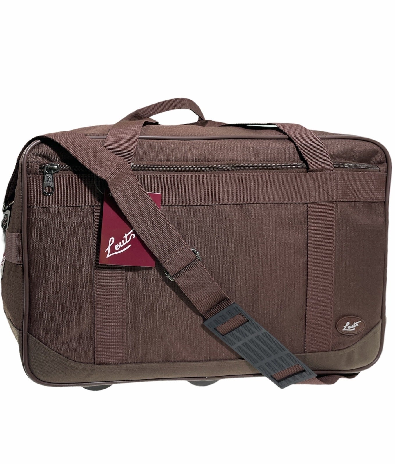 44L Foldable Duffel Bag Gym Sports Luggage Travel Foldaway School Bags - Rust Main image