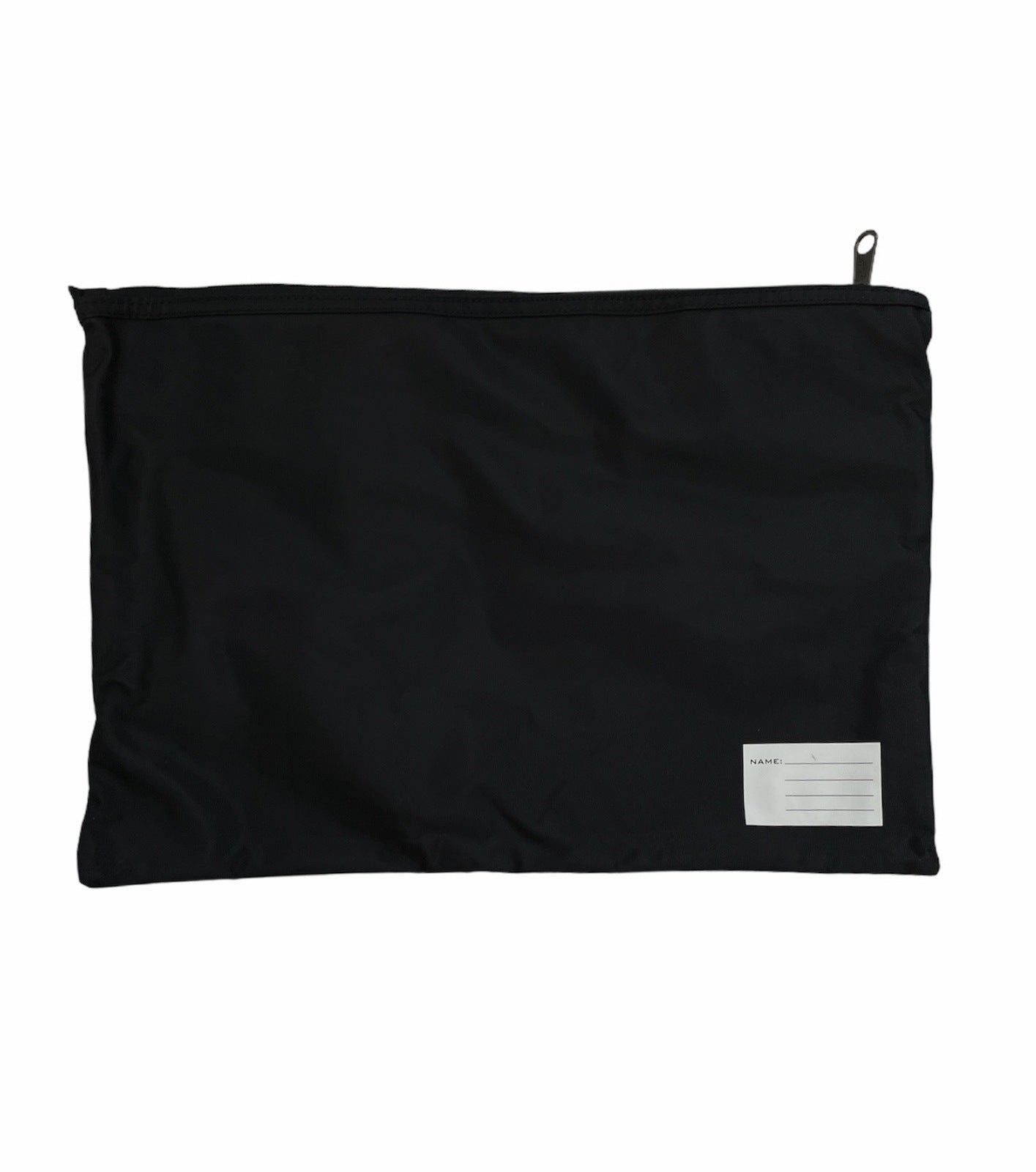 Leuts Twin Zip Jumbo Pencil Case Travel Bag Pouch Storage School Office Pen - Black Main image