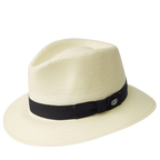BAILEY Spencer Lite Straw Hat Summer Sun MADE IN USA Trilby Fedora 63200 - Natural - L