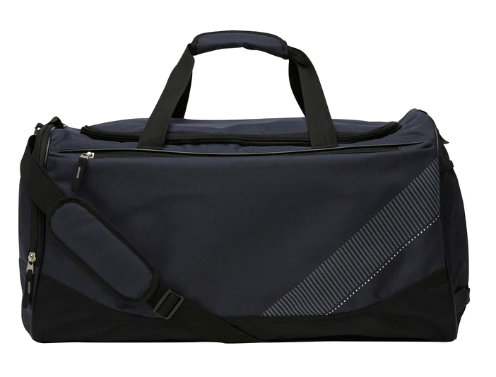 Large Foldable Sports Gym Duffle Bag Waterproof Travel Duffel Bag - Navy Secondary image